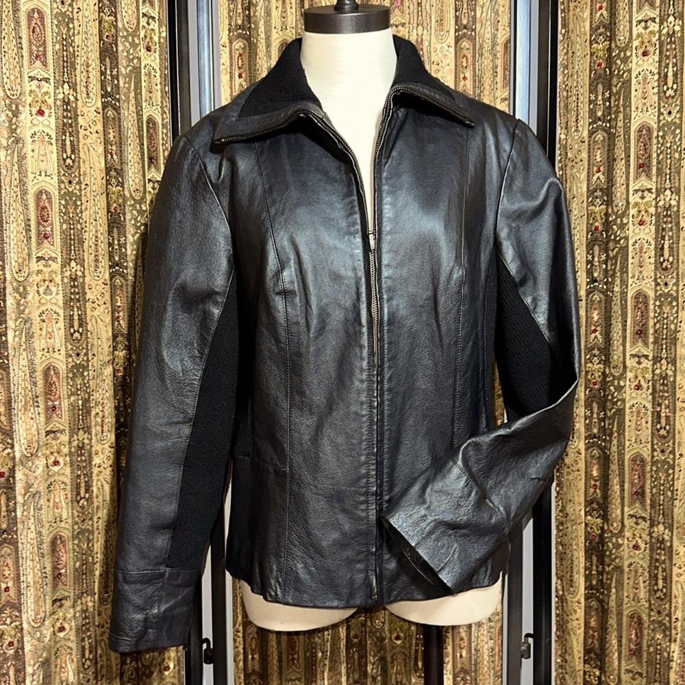 Coldwater Creek Leather Jacket